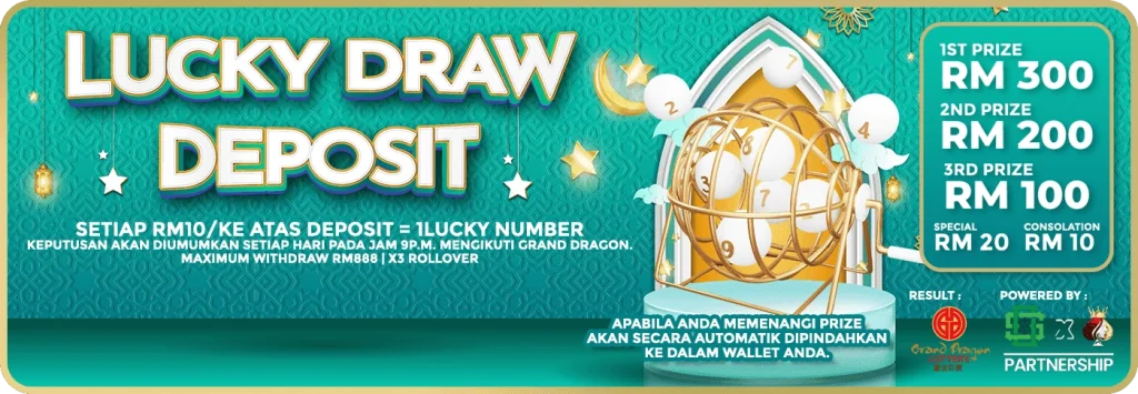 Lucky Draw Desposit